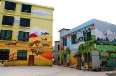 广西柳州市柳江区：满满乡愁“跃”上农家墙