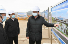 蓝天立到广西崇左调研重大项目建设和疫情防控工作