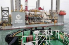 我国首座海上可移动自升式井口平台在北海投产