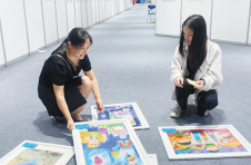 第二届中国—东盟青少年绘画展开展