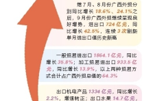 前三季度广西外贸实现进出口4353.9亿元